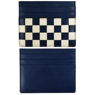 CHECKERBOARD CARD CASE