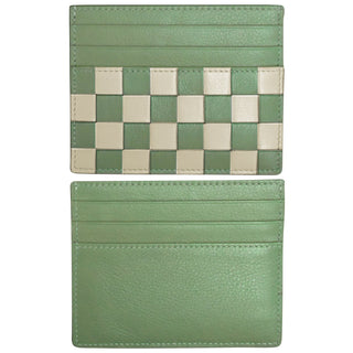 CHECKERBOARD CARD CASE