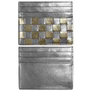 CHECKERBOARD CARD CASE