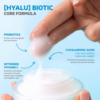 SVR Hyalu Biotic Regenerating Plumping Anti-aging Face Cream/Gel - Sensitive Skin Friendly, Hydrating, Vitamin C Enriched - Glamourous Grace
