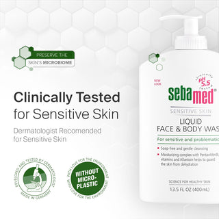 Sebamed Liquid Face & Body Wash - 1000 ml - Glamourous Grace