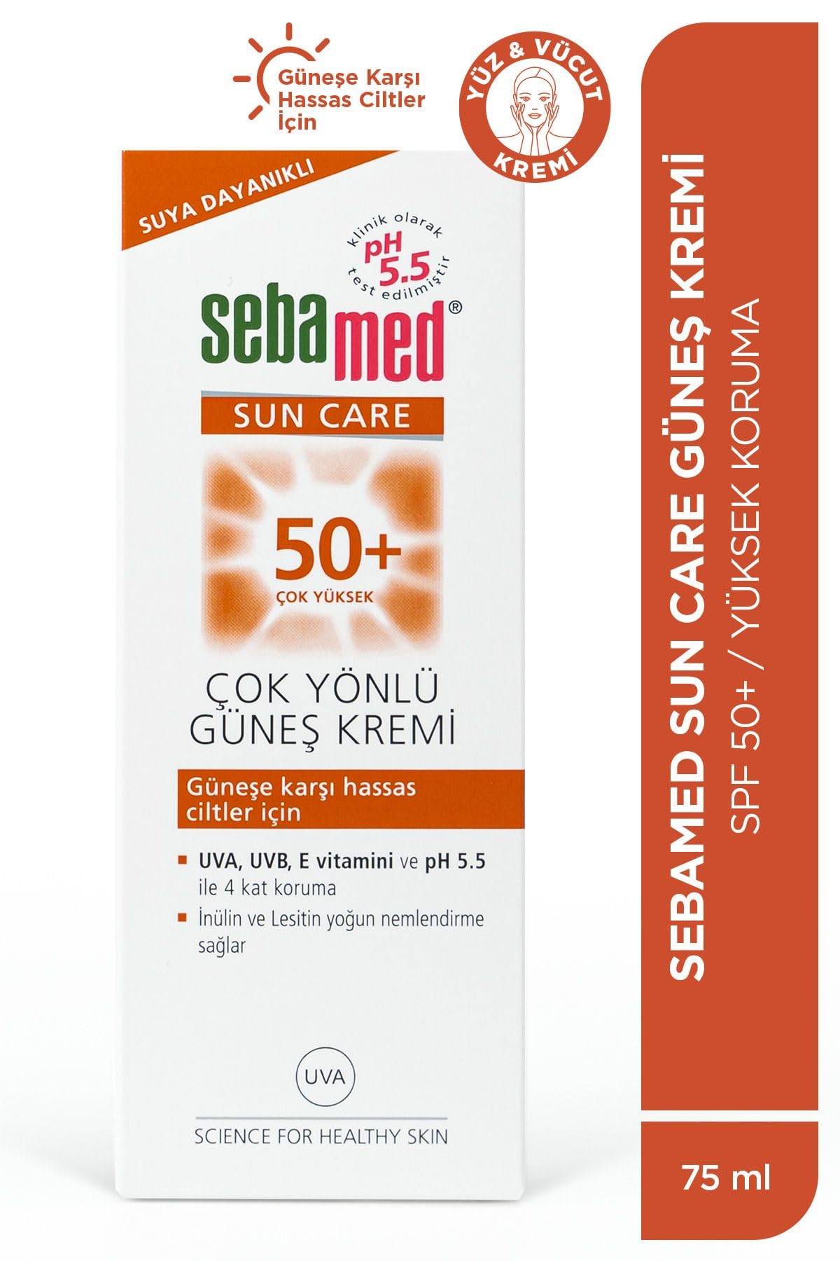 Sebamed Sun Cream Sun Cream 75 ml SPF 50+ - Glamourous Grace