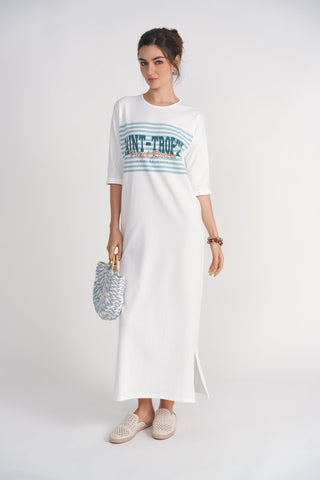 T-shirt Midi Dress- St Tropez
