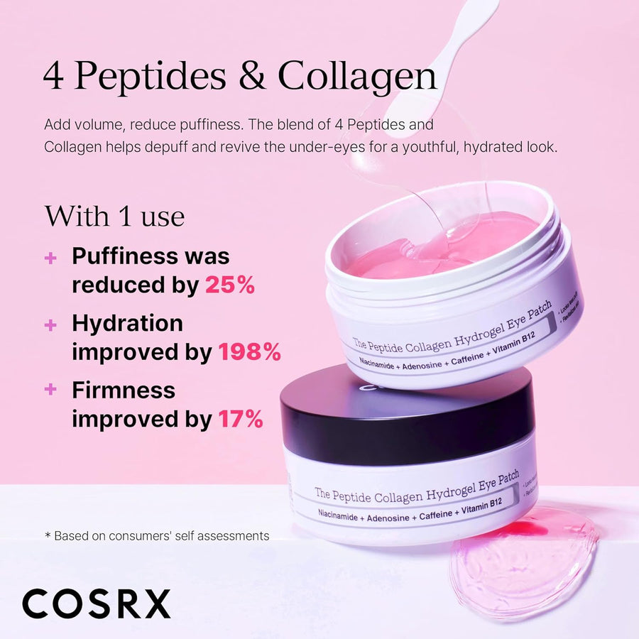 Cosrx The Peptide Collagen Hydrogel Eye Patch - Glamourous Grace