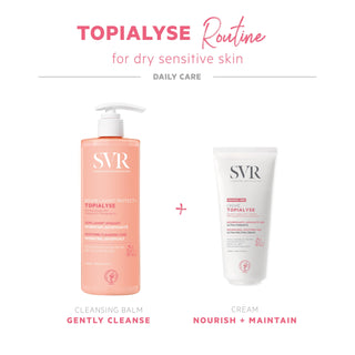 SVR Creme Topialyse Moisturizing Body Cream - Natural Skincare for Sensitive Skin, Family-Friendly - Glamourous Grace