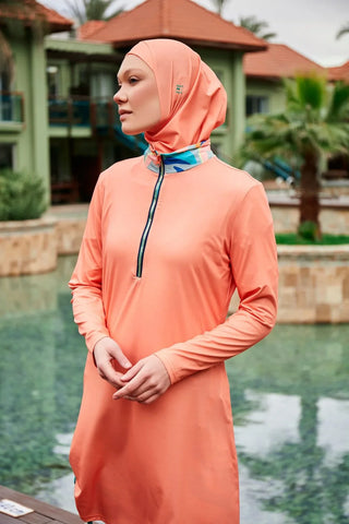 Lycra Burkini Modest Swimwear M2470 - Glamourous Grace