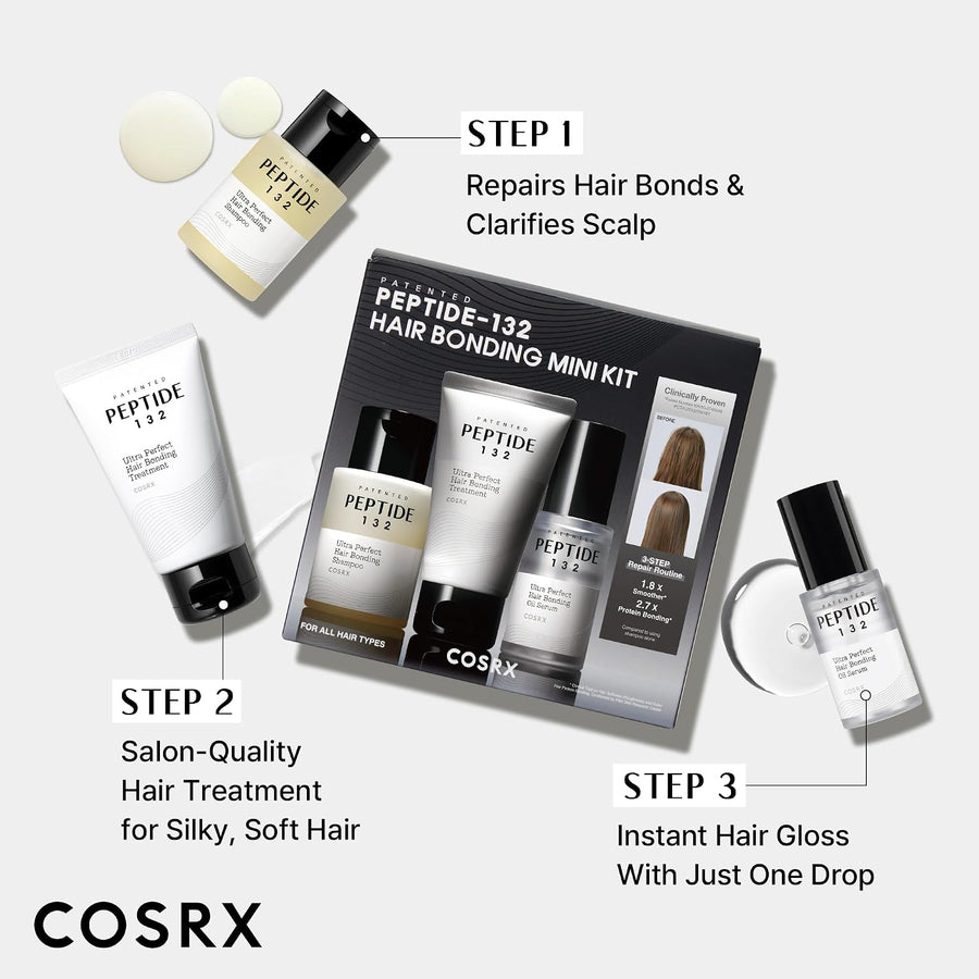 Cosrx Peptide-132 Hair Bonding Mini Kit - Glamourous Grace