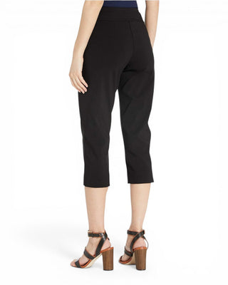 Krazy Larry P511 Pull-On Capri Pants - Black
