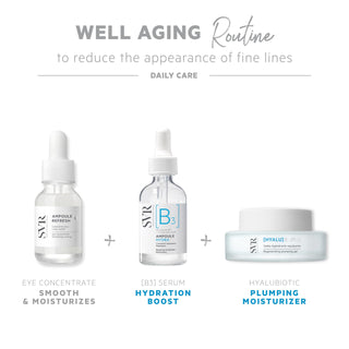 SVR Hyalu Biotic Regenerating Plumping Anti-aging Face Cream/Gel - Sensitive Skin Friendly, Hydrating, Vitamin C Enriched - Glamourous Grace