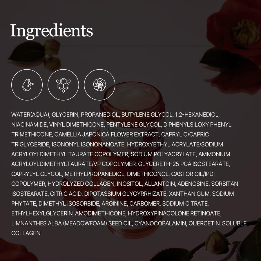 Round Lab Camellia Deep Collagen Firming Cream - Glamourous Grace