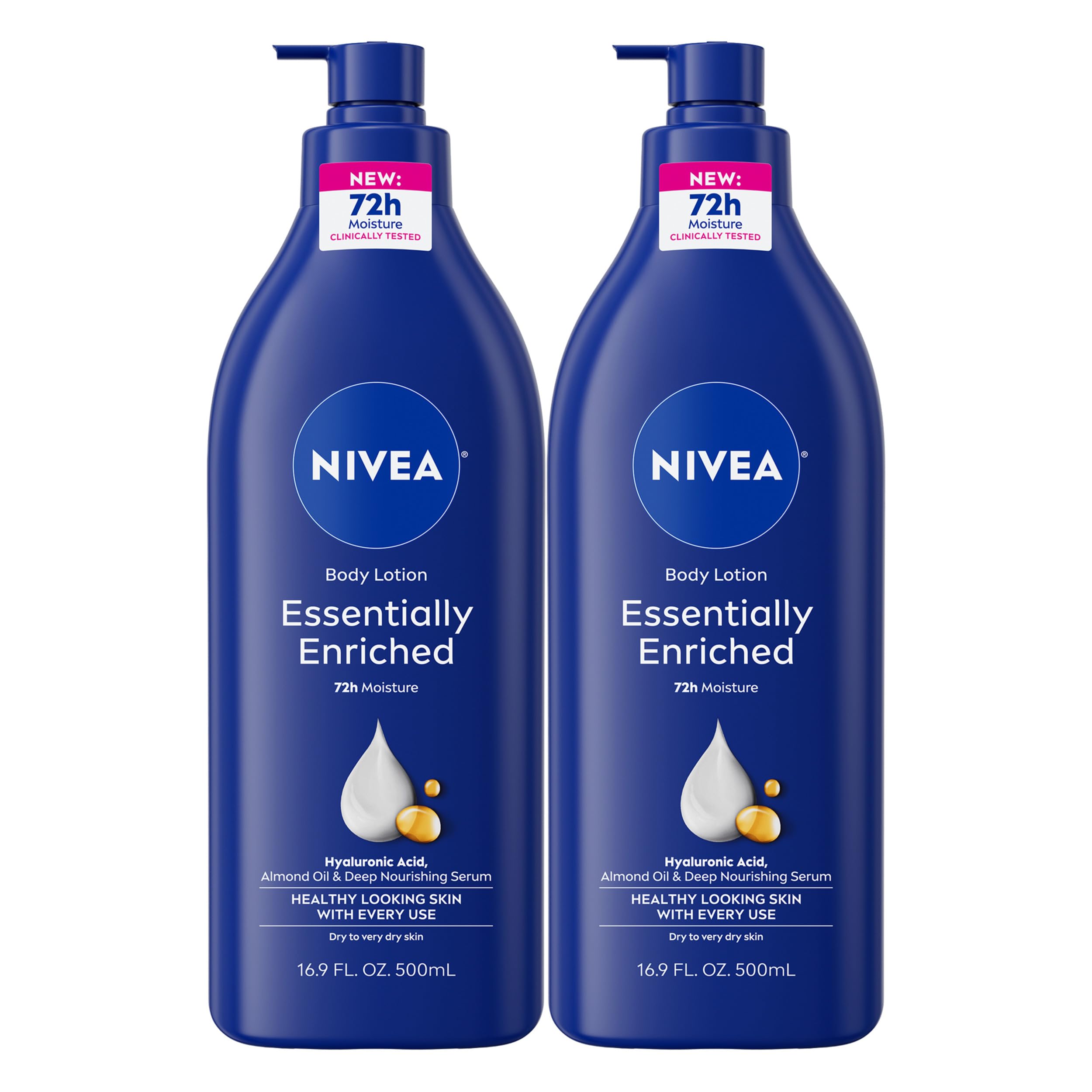 Nivea Moisturizing Body Lotion - 16.9 fl oz | Deep Hydration - Glamourous Grace