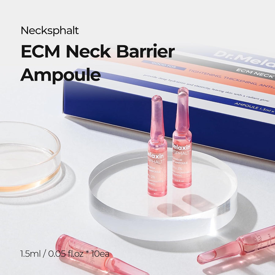 Dr. Melaxin Necksphalt ECM Neck Barrier Ampoule - Glamourous Grace