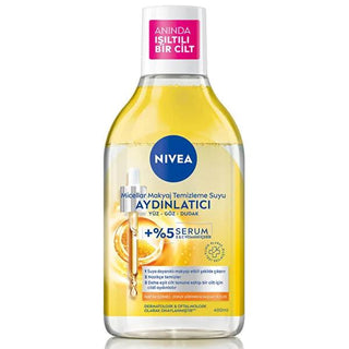 Nivea Micellar Makeup Cleansing Water with Serum - Gentle Skincare for Sensitive Skin, 13.53 fl oz - Glamourous Grace