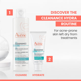 Avene Cleanance Hydra Cream 40ml - Soothing Moisturizing Cream for Sensitive Oily Skin - Glamourous Grace