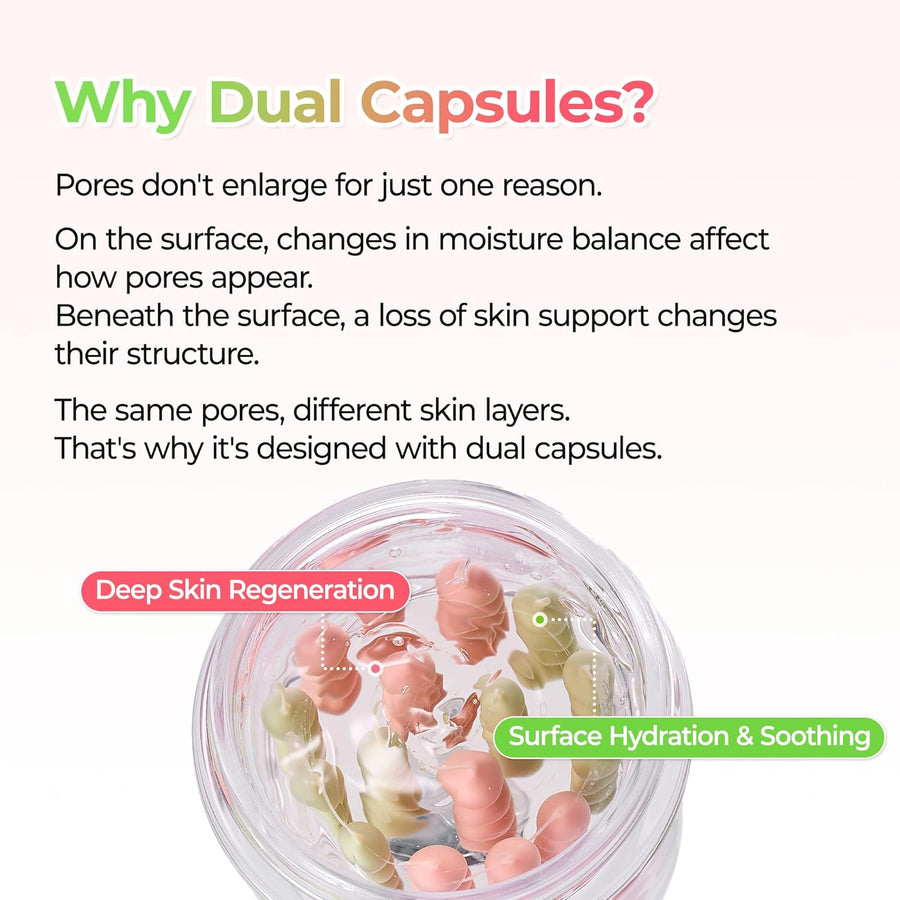 Dr.Melaxin CACTOX Pore Relief Dual Capsule Cream - Glamourous Grace