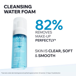Uriage Gentle Facial Cleansing Foam & Makeup Remover - Suitable for Normal & Combination Skin Types - Glamourous Grace
