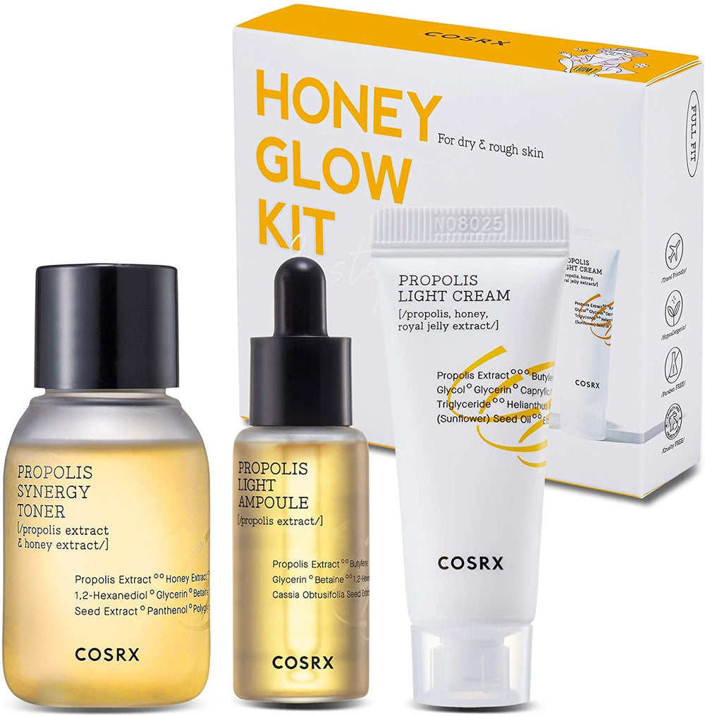 Cosrx Honey Glow Kit - Glamourous Grace