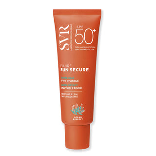 SVR Sun Secure Fluide SPF50+ Sunscreen Lotion - Water Resistant, Non-Greasy, Chemical-Free Protection - Glamourous Grace