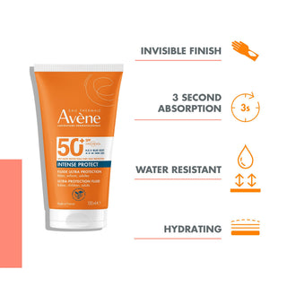 Avene Intense Protect SPF50+ Fluid Ultra Sunscreen 150 ml - Glamourous Grace