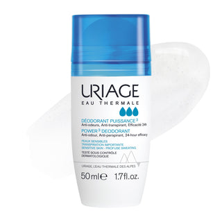 Uriage Uriage Power 3 Deodorant Roll-on - Anti-Perspirant, Paraben-Free, Natural Deodorant for Effective Odor Protection - Glamourous Grace