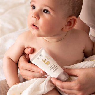 Babe Baby Facial Balm 50ml - Soothing Atopic Skin Care for Infants with Omega Fatty Acids - Glamourous Grace