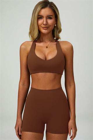 The Seraphine Sports Bra Shorts 2-Piece Set
