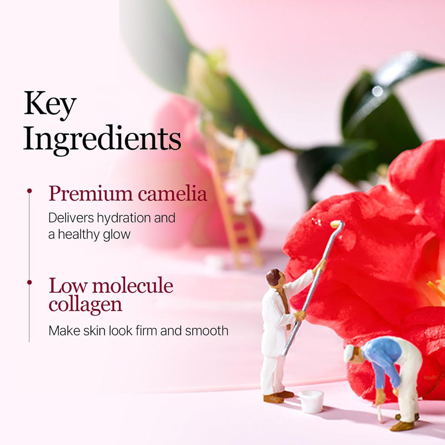 Round Lab Camellia Deep Collagen Firming Gel Mask - Glamourous Grace