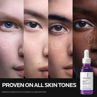 La Roche Posay Anti-Dark Spot Serum Mela B3 10 - 30ml, Dermatologically Tested Skincare for Hyperpigmentation Treatment - Glamourous Grace