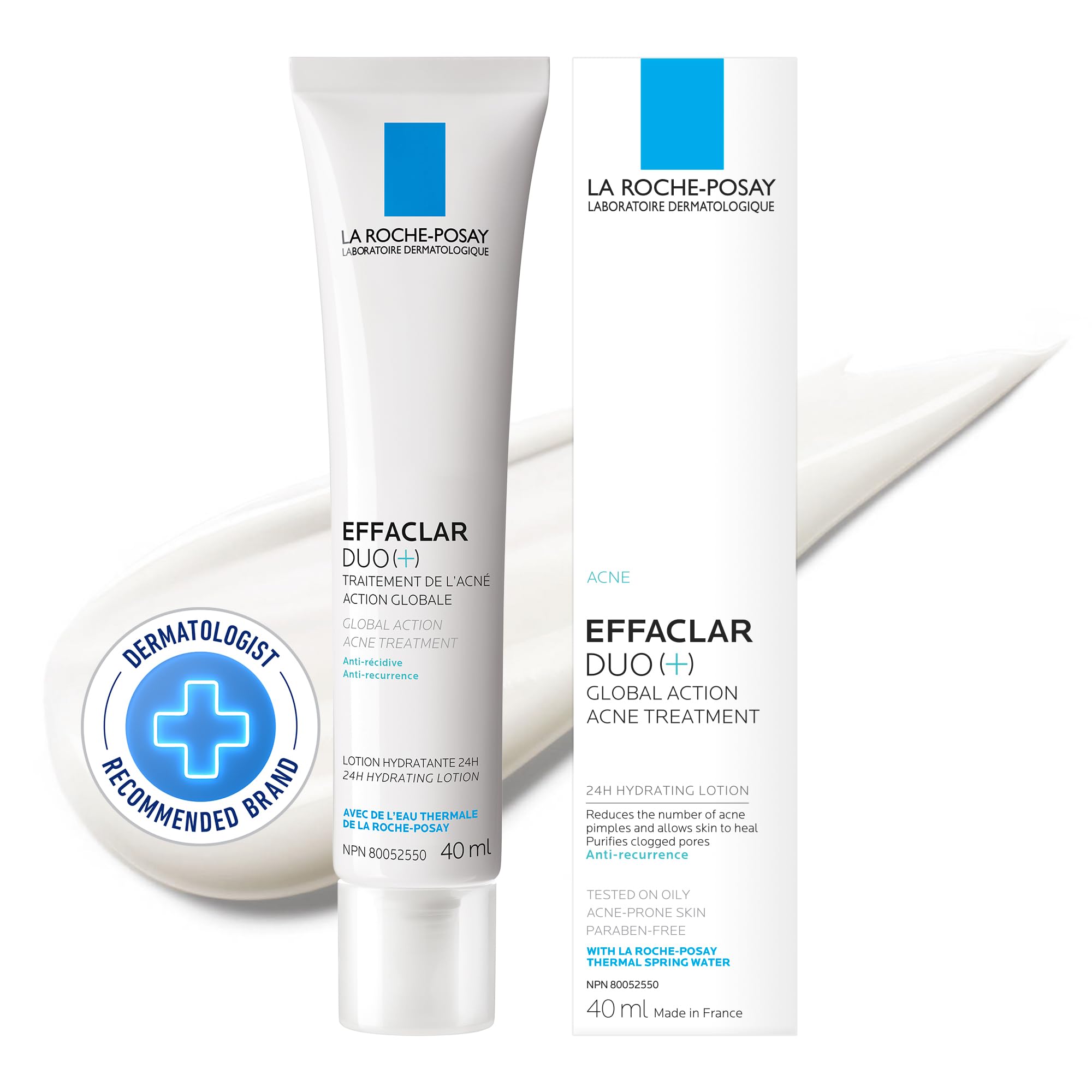 La Roche Posay Effaclar duo (+) Cream 40 ml - Glamourous Grace