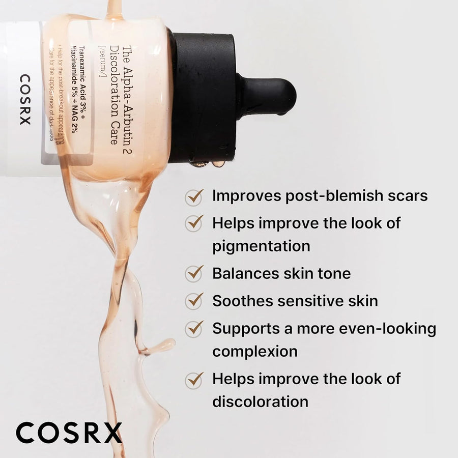 Cosrx The Alpha-Arbutin 2 Discoloration Care - Glamourous Grace
