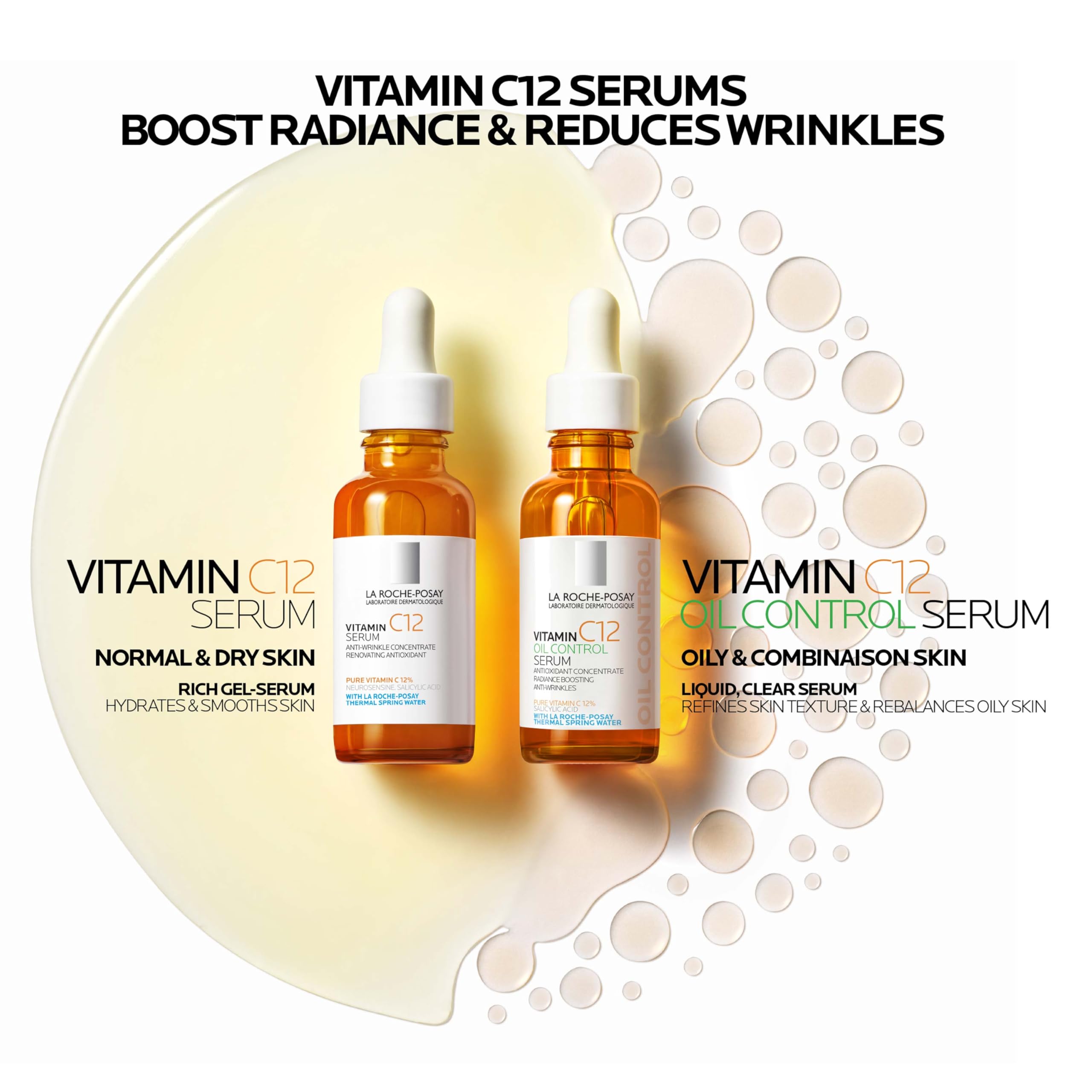 La Roche Posay Pure Vitamin C Radiant Antioxidant Serum 30 ml - Glamourous Grace