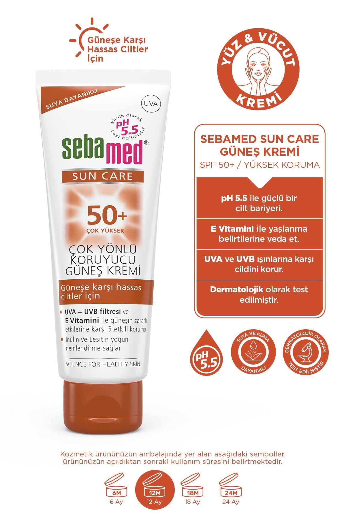 Sebamed Sun Cream Sun Cream 75 ml SPF 50+ - Glamourous Grace