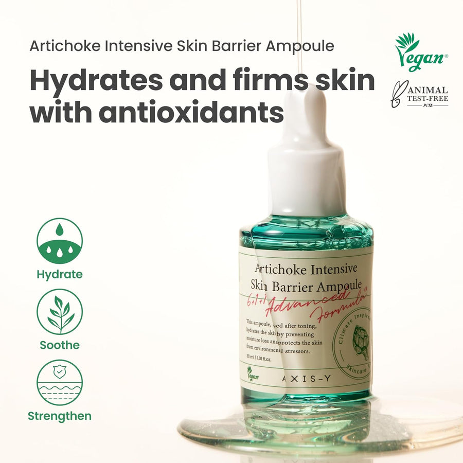 AXIS-Y Artichoke Intensive Skin Barrier Ampoule - Glamourous Grace