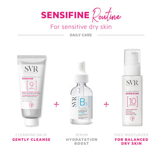 SVR Sensifine Hydra Moisturizing Cream for Dry & Sensitive Skin - Natural Skincare, Hydrating & Nourishing Cream, 1.35 fl oz - Glamourous Grace