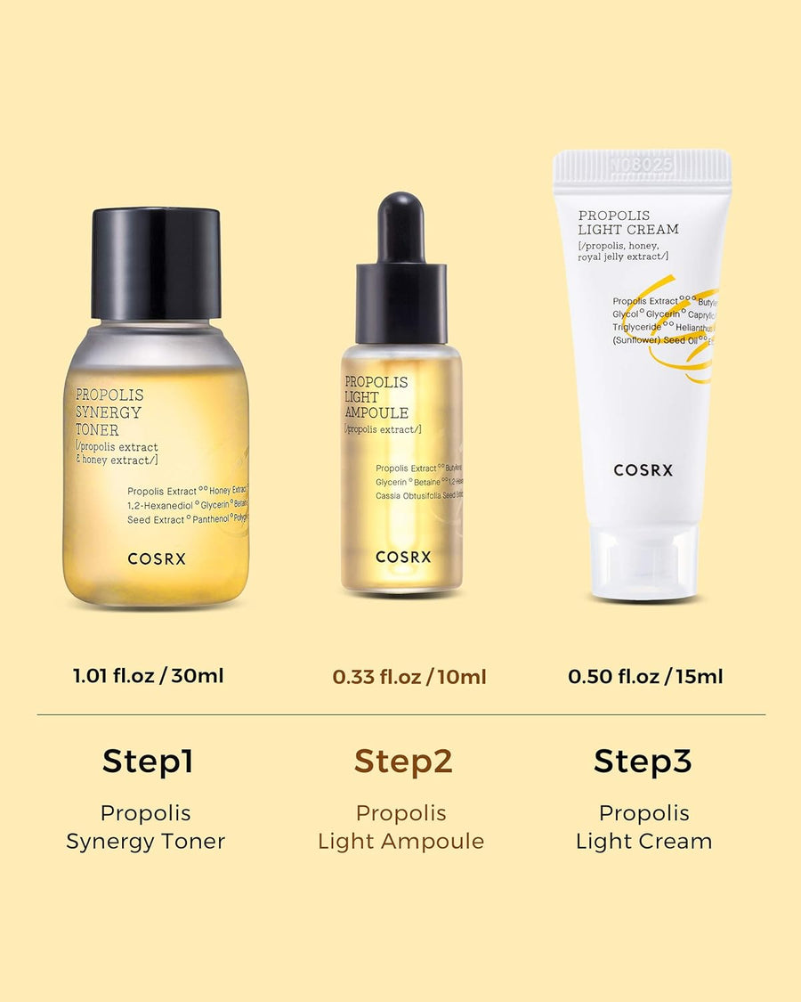 Cosrx Honey Glow Kit - Glamourous Grace