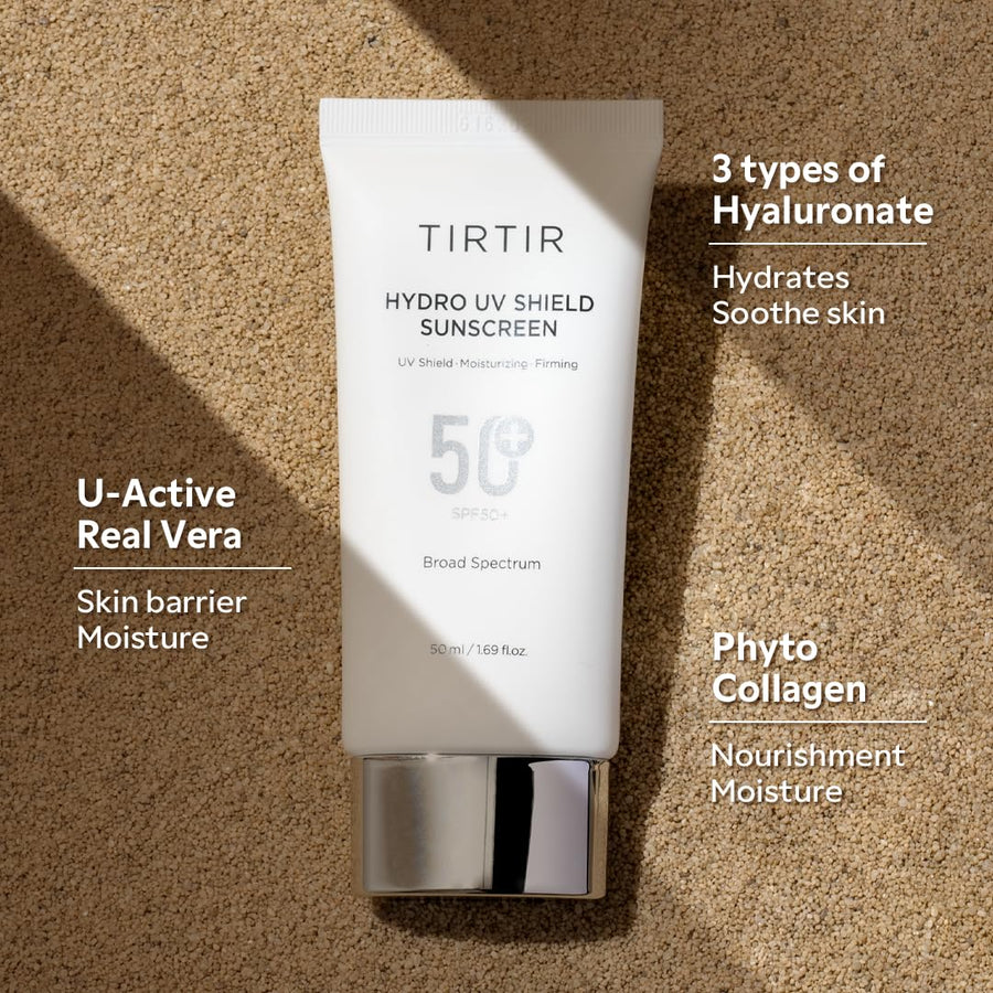 TIRTIR Hydro UV Shield Sunscreen SPF50+ Broad Spectrum - Glamourous Grace
