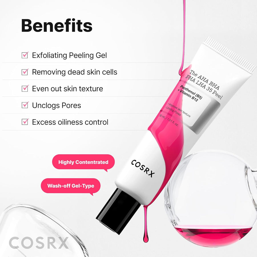 Cosrx The AHA BHA PHA LHA 35 Peel - Glamourous Grace