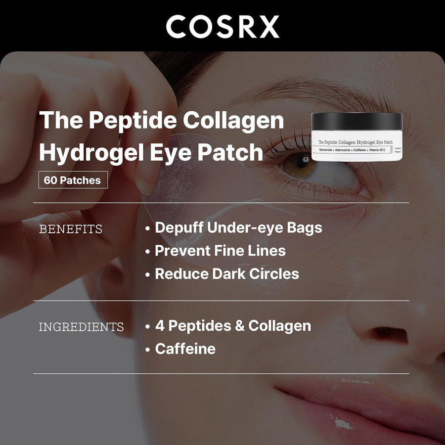 Cosrx The Peptide Collagen Hydrogel Eye Patch - Glamourous Grace