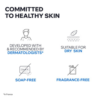 Uriage Xemose Gentle Cleansing Syndet 500ml - Soothing Cleansing Gel for Dry, Sensitive Skin - Fragrance-Free & Hypoallergenic - Glamourous Grace