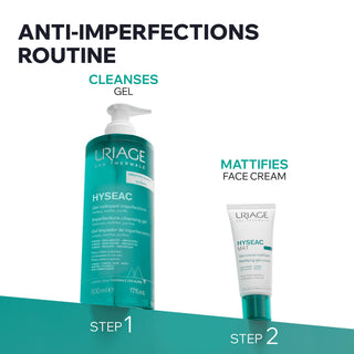 Uriage Hyseac Hydra Restructuring Skincare Moisturizer for Oily Skin - 40ml Lightweight Hydrating Cream - Glamourous Grace