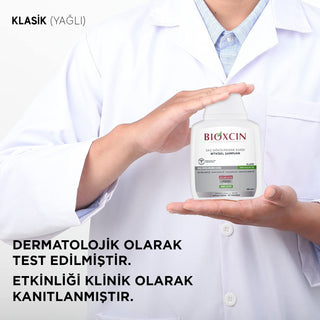 Bioxcin Anti-Hair Loss Shampoo for Oily Hair - Strengthens Hair Follicles, Prevents Hair Loss - Glamourous Grace