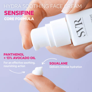 SVR Sensifine Hydra Moisturizing Cream for Dry & Sensitive Skin - Natural Skincare, Hydrating & Nourishing Cream, 1.35 fl oz - Glamourous Grace