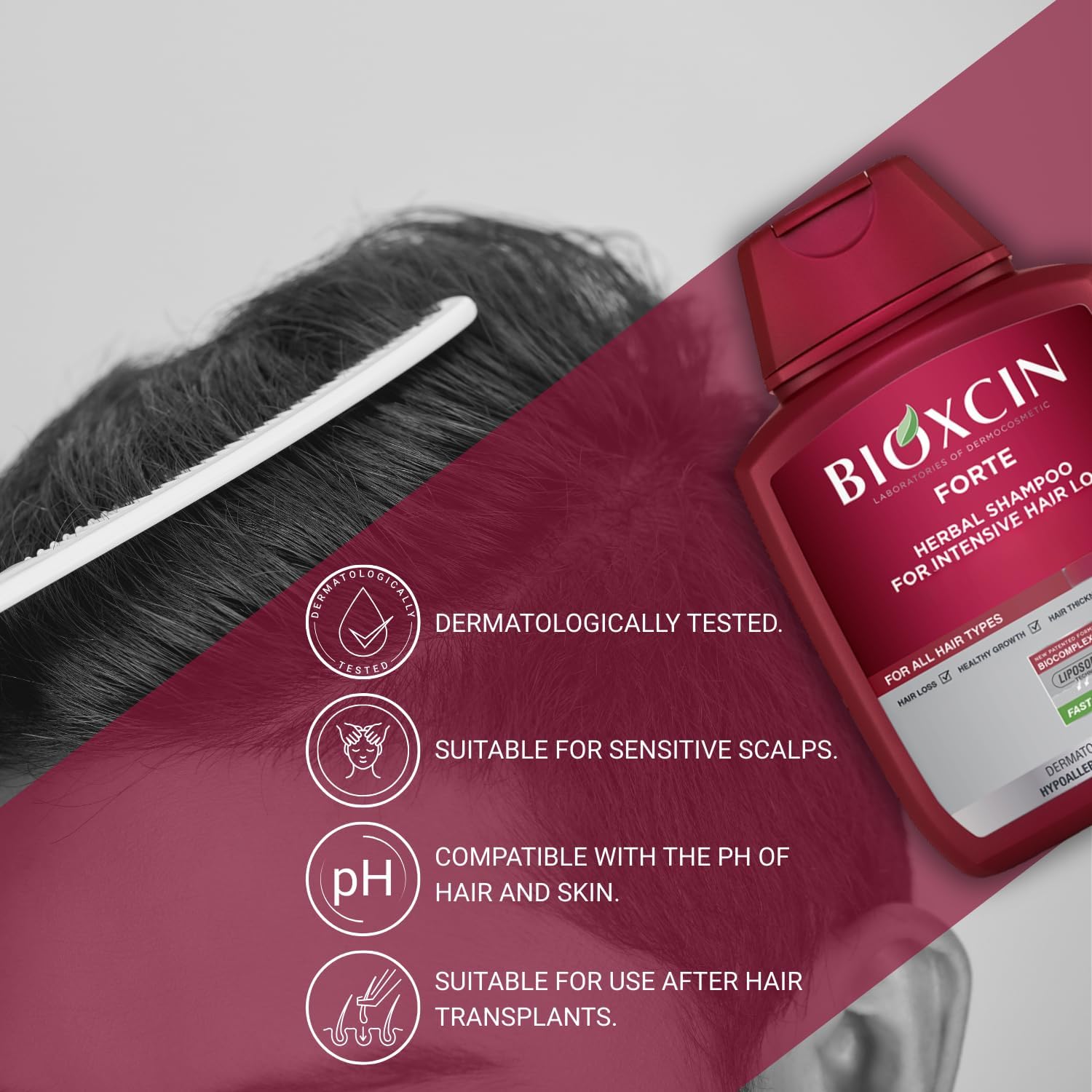 Bioxcin Forte Intense Hair Loss Care Kit - Glamourous Grace