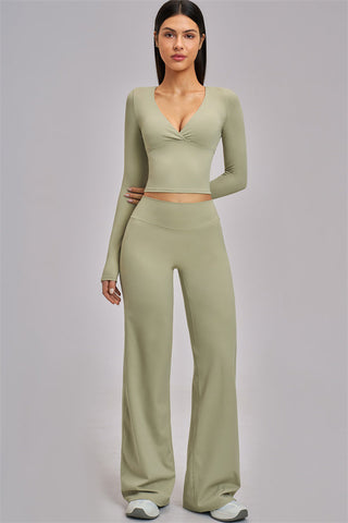 The Swoon Long Sleeve Crop top