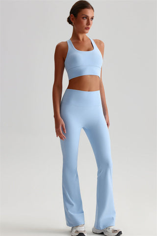 The Brave Sports Bra Flared Leggings 2-Piece Set