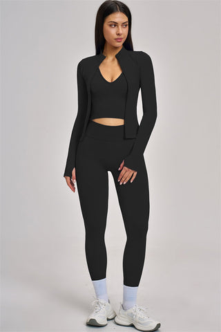 The Vision Jacket Tank Top Leggings 3-Piece Set