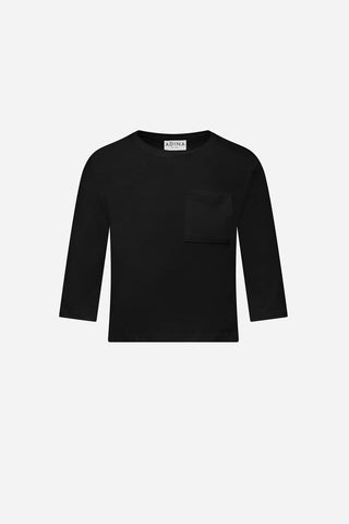 Pocket Tee- Black