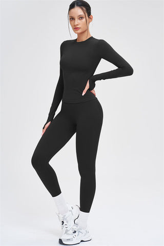 The Whim Long Sleeve T-shirt Leggings 2-Piece Set