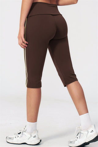 The Evoke Racerback Sports Bra Capri Leggings 2-Piece Set