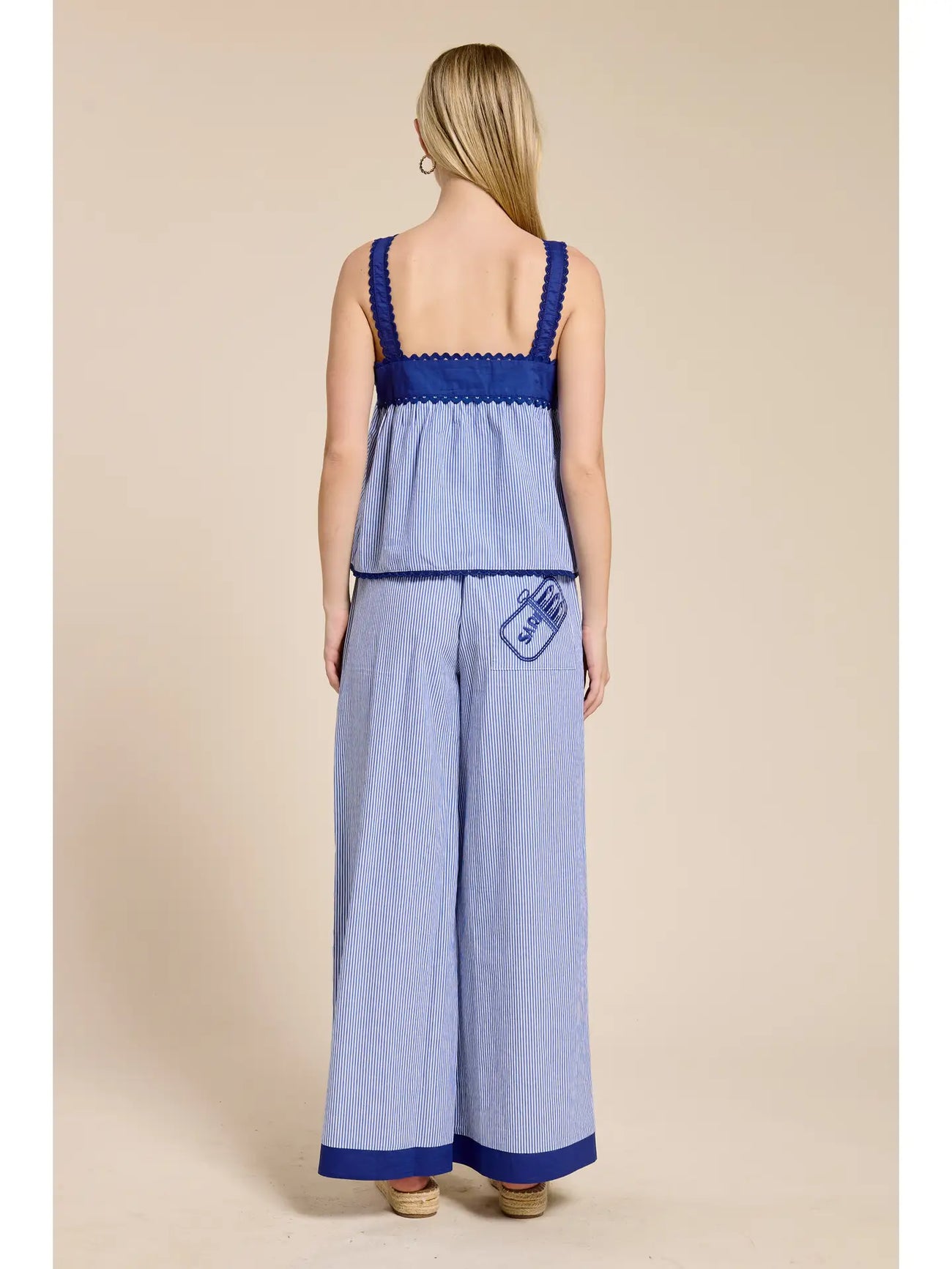 Sardine Striped Pants - Glamourous Grace
